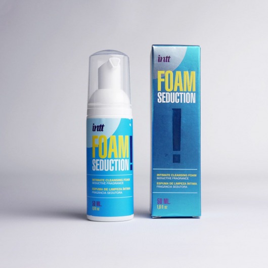 Очищающая пенка для тела Foam Seduction - 50 мл. - INTT - купить с доставкой в Сургуте