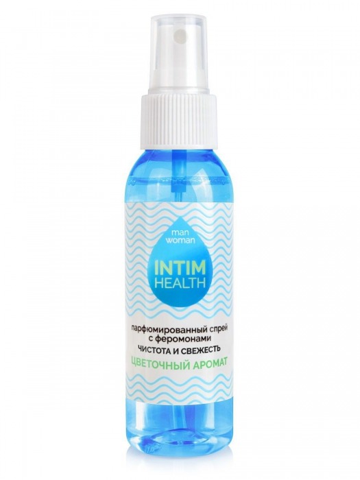 Парфюмированный спрей Intim Health для нижнего белья и тела с цветочным ароматом - 95 мл. -  - Магазин феромонов в Сургуте
