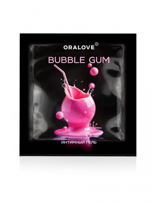Саше съедобной оральной смазки OraLove с ароматом бабл-гам - 3 гр. - Биоритм - купить с доставкой в Сургуте