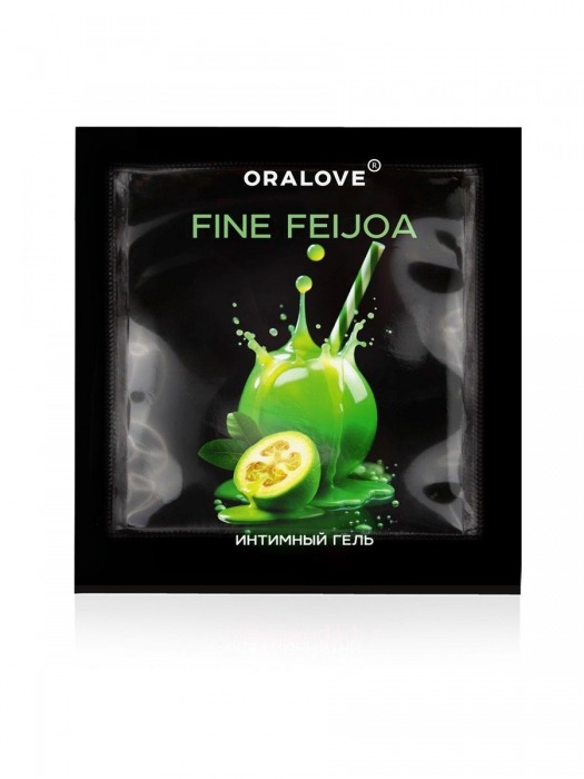 Саше съедобной оральной смазки OraLove с ароматом фейхоа - 3 гр. - Биоритм - купить с доставкой в Сургуте