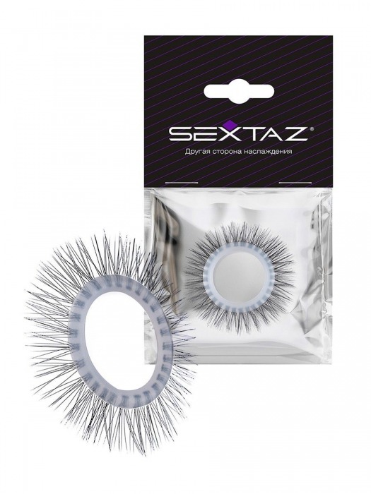Круглое эрекционное кольцо с «ресничками» - Sextaz - в Сургуте купить с доставкой