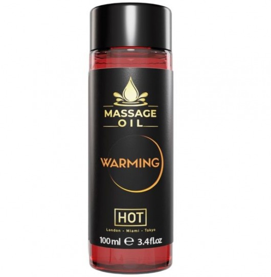 Массажное масло с согревающим эффектом Massage Oil Warming - 100 мл. - HOT - купить с доставкой в Сургуте