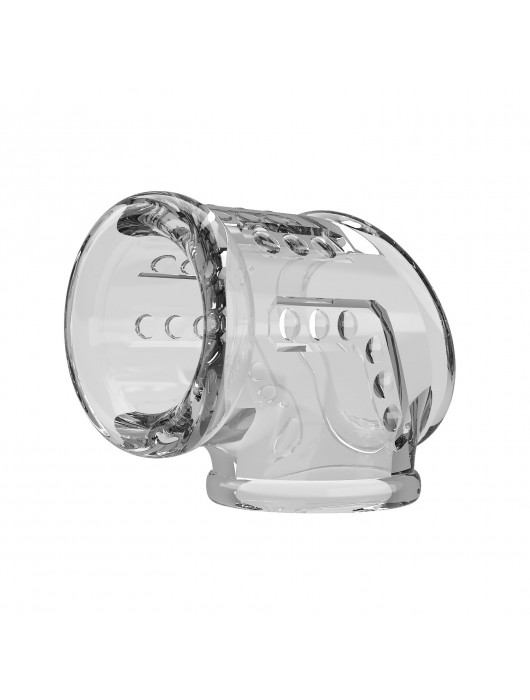 Прозрачная насадка на пенис и мошонку - Baile - в Сургуте купить с доставкой