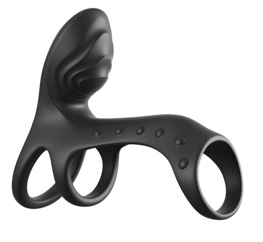 Черная насадка на пенис Ultimate Couples Cage Pro - Pipedream - в Сургуте купить с доставкой