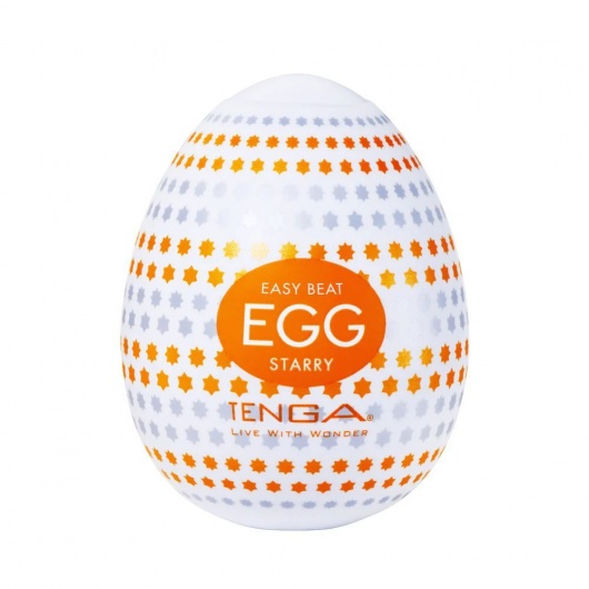 Мастурбатор-яйцо Tenga Egg Starry - Tenga - в Сургуте купить с доставкой