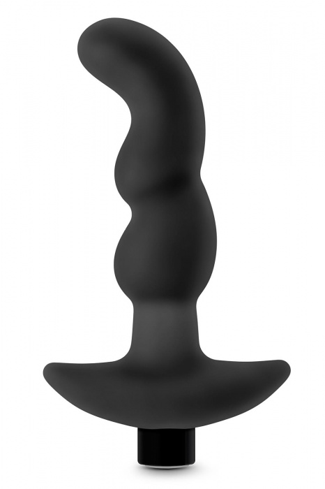 Черный вибромассажер простаты Prostate Massager 03 - 15,2 см. - Blush Novelties - в Сургуте купить с доставкой