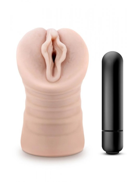 Телесный мастурбатор-вагина Destini - Blush Novelties - в Сургуте купить с доставкой