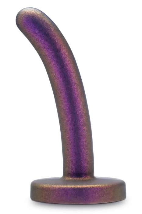 Фиолетовая насадка с гладкой поверхностью Surrender 4.75 Inch Beginner Pegging Dildo - 12 см. - Blush Novelties - купить с доставкой в Сургуте