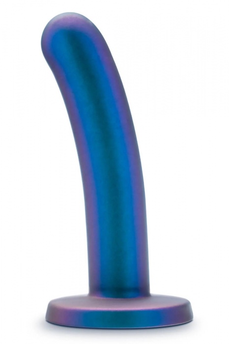 Синяя насадка с гладкой поверхностью Surrender 5.75 Inch Intermediate Pegging Dildo - 14,6 см. - Blush Novelties - купить с доставкой в Сургуте