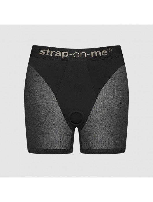 Трусики-шорты для фиксации насадок Strap-on-me Harness Lingerie Halo - size S - Strap-on-me - купить с доставкой в Сургуте