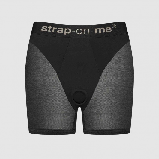 Трусики-шорты для фиксации насадок Strap-on-me Harness Lingerie Halo - size L - Strap-on-me - купить с доставкой в Сургуте