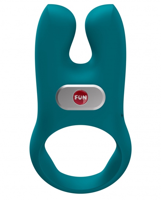 Зеленое эрекционное виброкольцо Nos - Fun Factory - в Сургуте купить с доставкой