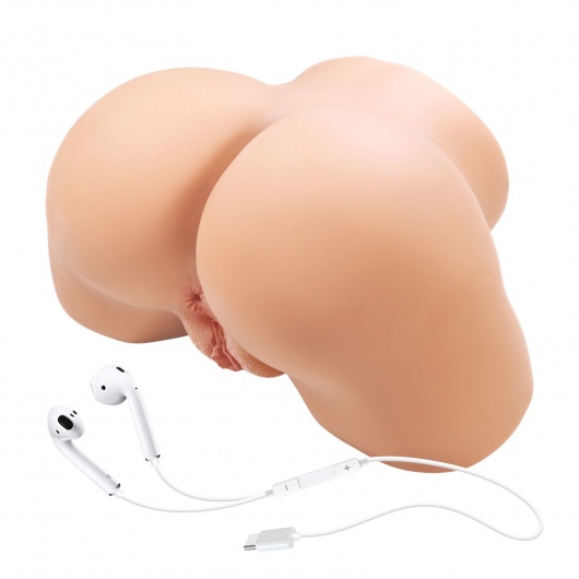 Телесный мастурбатор Olivia с 2 любовными отверстиями - Baile - в Сургуте купить с доставкой