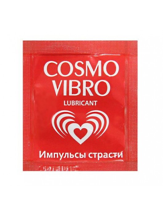 Пробник женского стимулирующего лубриканта на силиконовой основе Cosmo Vibro - 3 гр. - Биоритм - купить с доставкой в Сургуте