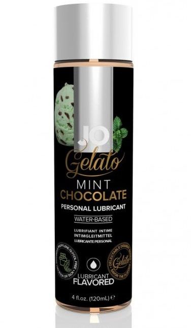 Лубрикант с ароматом мятного шоколада JO GELATO MINT CHOCOLATE - 120 мл. - System JO - купить с доставкой в Сургуте