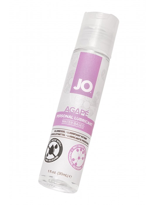 Лубрикант на водной основе для женщин JO AGAPE ORIGINAL - 30 мл. - System JO - купить с доставкой в Сургуте
