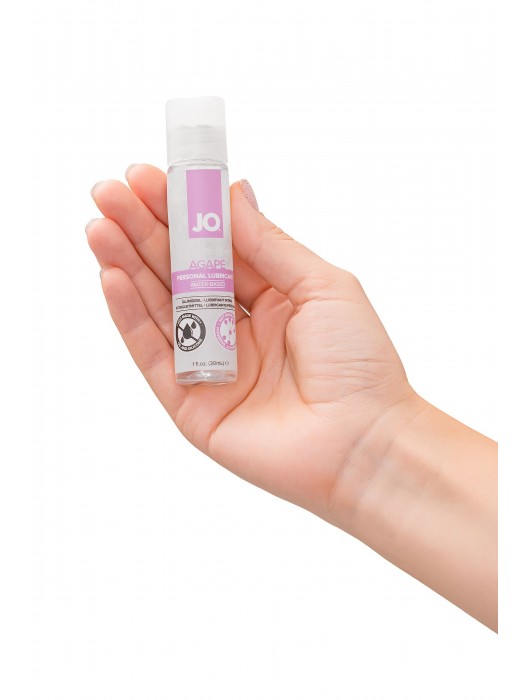 Лубрикант на водной основе для женщин JO AGAPE ORIGINAL - 30 мл. - System JO - купить с доставкой в Сургуте