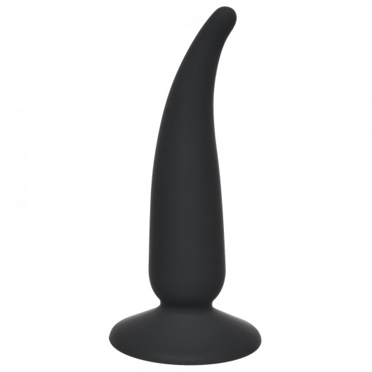 Чёрная анальная пробка P-spot Teazer Black - 12,2 см. - Lola Games - в Сургуте купить с доставкой