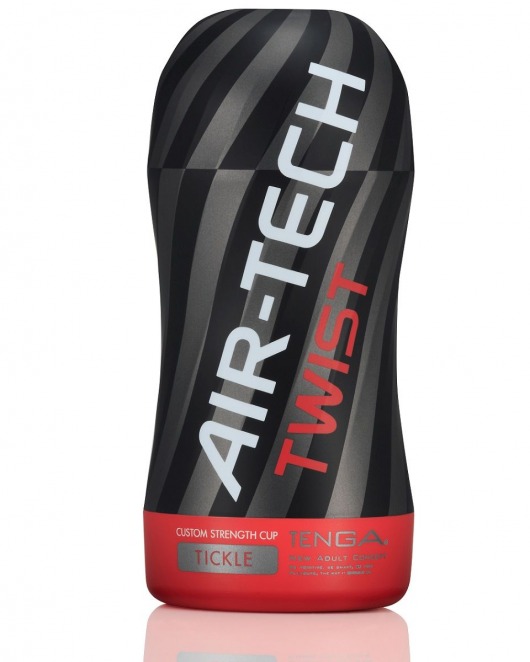 Мастурбатор с регулируемой плотностью обхвата Custom Strength CUP Twist Tickle - Tenga - в Сургуте купить с доставкой