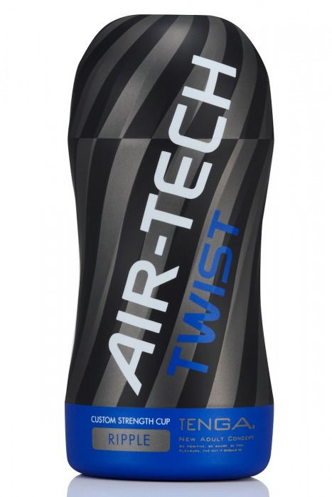 Мастурбатор с регулируемой плотностью обхвата Custom Strength CUP Twist Ripple - Tenga - в Сургуте купить с доставкой