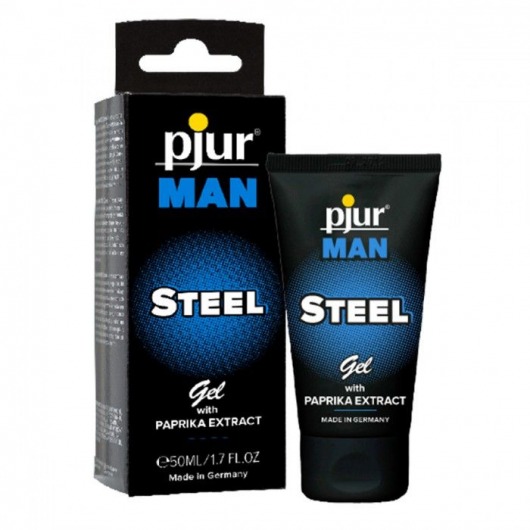 Эрекционный гель для пениса pjur MAN Steel Gel - 50 мл. - Pjur - купить с доставкой в Сургуте