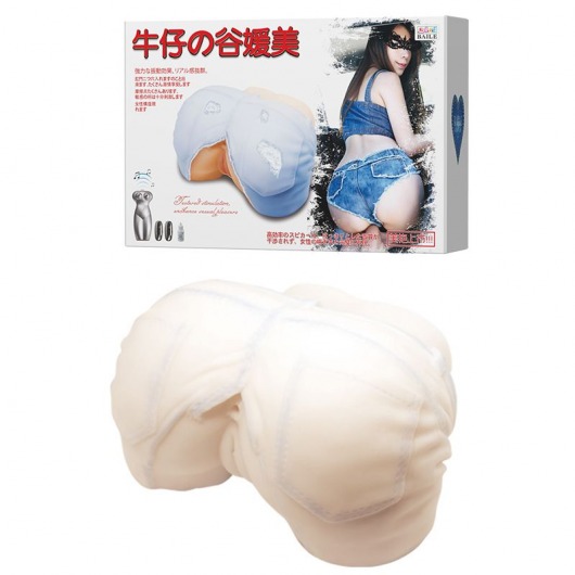 Мастурбатор-попка с двойной вибрацией и двумя входами - Baile - в Сургуте купить с доставкой