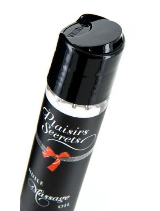 Массажное масло с ароматом кокоса Huile de Massage Gourmande Coco - 59 мл. - Plaisir Secret - купить с доставкой в Сургуте