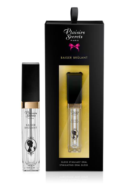 Стимулирующий блеск для губ Baiser Brulant Gloss Plaisirs Secrets - 7 мл. - Plaisir Secret - купить с доставкой в Сургуте