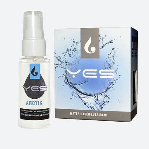 Интимный гель-лубрикант Yes Arctic с продлевающим эффектом - 30 мл. - Sitabella - купить с доставкой в Сургуте