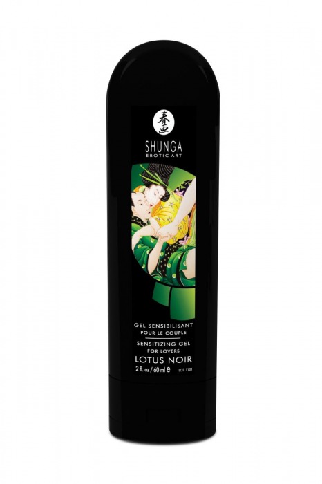 Интимный гель для пар, усиливающий наслаждение, Lotus Noir - 60 мл. - Shunga - купить с доставкой в Сургуте