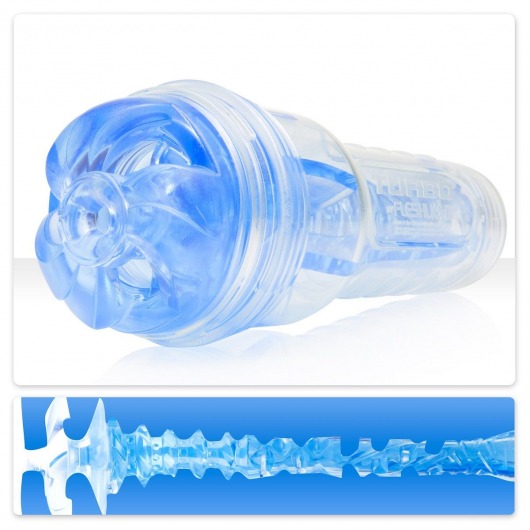 Мастурбатор Fleshlight Turbo - Trust Blue Ice - Fleshlight - в Сургуте купить с доставкой