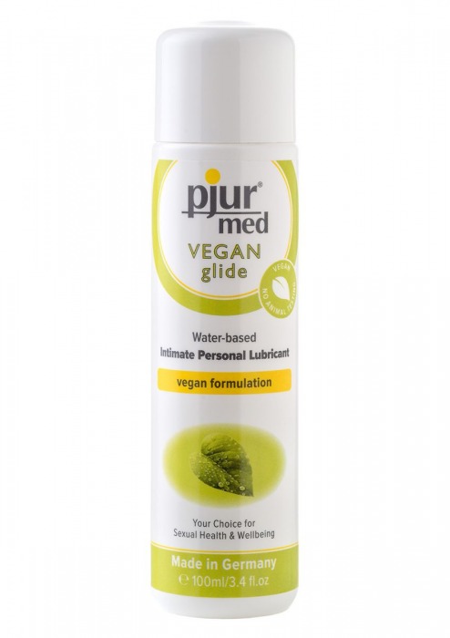 Натуральный лубрикант pjur MED Vegan Gilde - 100 мл. - Pjur - купить с доставкой в Сургуте