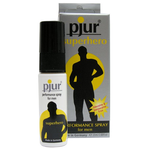 Пролонгирующий мужской спрей pjur SUPERHERO spray - 20 мл. - Pjur - купить с доставкой в Сургуте