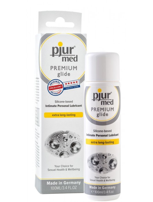 Гипоаллергенный силиконовый лубрикант pjur MED Premium glide - 100 мл. - Pjur - купить с доставкой в Сургуте