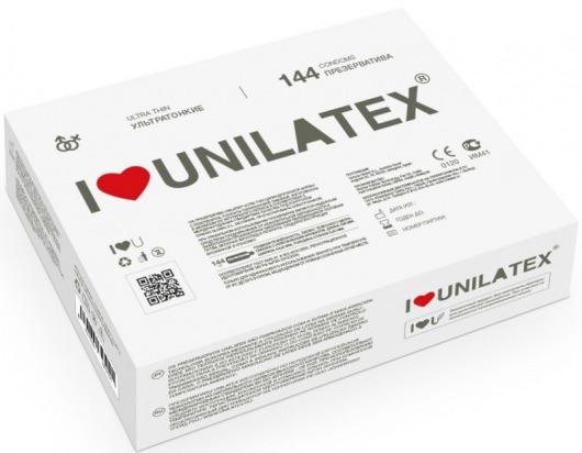 Ультратонкие презервативы Unilatex Ultra Thin - 144 шт. - Unilatex - купить с доставкой в Сургуте