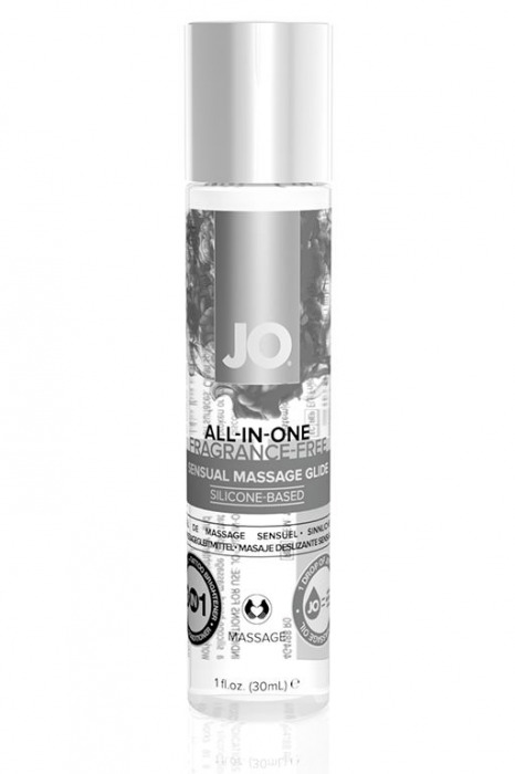 Массажный гель ALL-IN-ONE Massage Oil Sensual нейтральный - 30 мл. - System JO - купить с доставкой в Сургуте