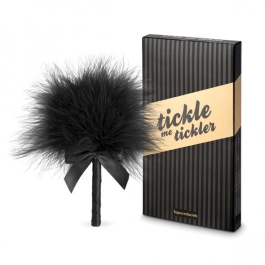 Пуховка для эротических игр Tickle Me Tickler - Bijoux Indiscrets - купить с доставкой в Сургуте