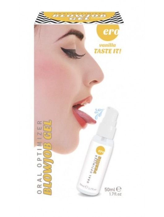 Увлажняющий гель для орального секса с ароматом ванили - 50 мл. - Ero - купить с доставкой в Сургуте