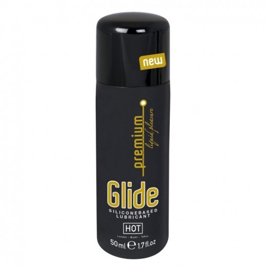 Интимный гель на силиконовой основе Premium Glide - 50 мл. - HOT - купить с доставкой в Сургуте