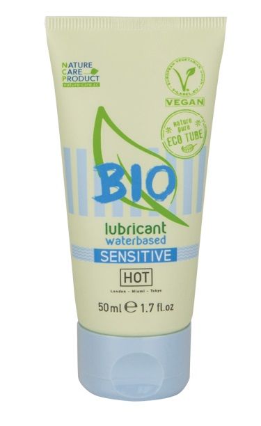 Органический лубрикант для чувствительной кожи Bio Sensitive - 50 мл. - HOT - купить с доставкой в Сургуте