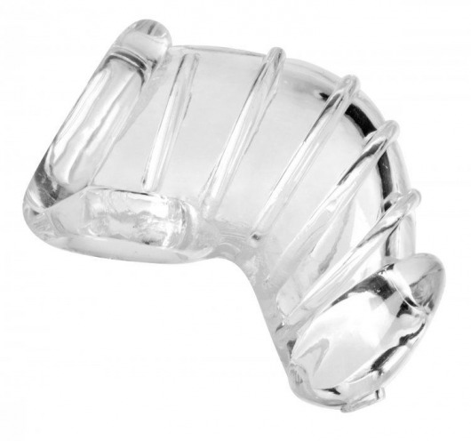 Насадка для ограничения эрекции Detained Soft Body Chastity Cage - XR Brands - купить с доставкой в Сургуте