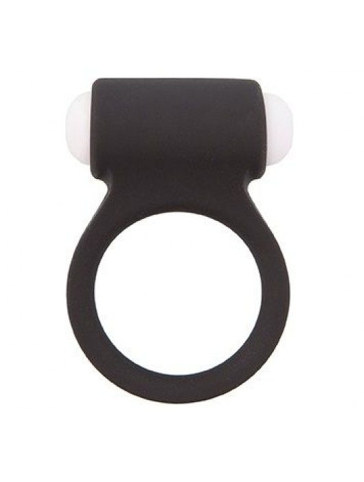 Чёрное эрекционное виброкольцо LIT-UP SILICONE STIMU RING 3 BLACK - Dream Toys - в Сургуте купить с доставкой