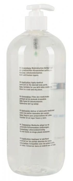 Гель-смазка на водной основе JUSTGLIDE - 1000 мл. - Orion - купить с доставкой в Сургуте