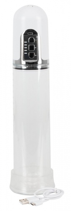 Белая автоматическая вакуумная помпа Mister Boner - Orion - в Сургуте купить с доставкой