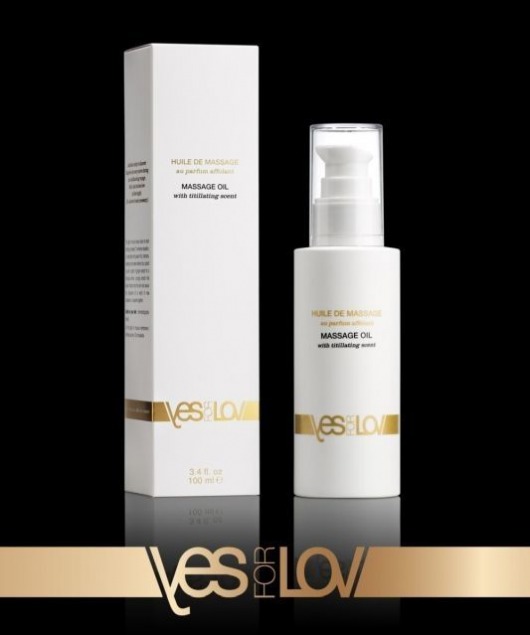 Массажное масло TITILLATING MASSAGE OIL - 100 мл. - YESforLOV - купить с доставкой в Сургуте