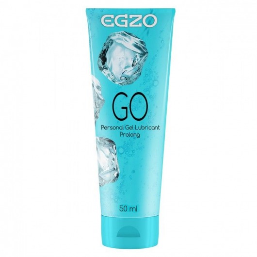 Пролонгирующий лубрикант на водной основе Egzo Go - 50 мл. - EGZO - купить с доставкой в Сургуте