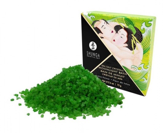 Соль для ванны Bath Salts Lotus Flower с ароматом цветков лотоса - 75 гр. -  - Магазин феромонов в Сургуте