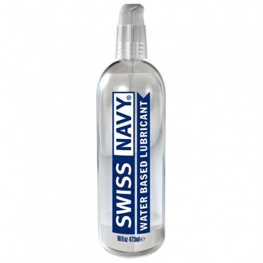 Лубрикант Swiss Navy Water Based Lube на водной основе - 473 мл. - Swiss navy - купить с доставкой в Сургуте