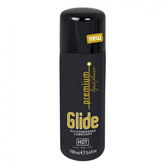 Интимный гель на силиконовой основе Premium Glide - 100 мл. - HOT - купить с доставкой в Сургуте