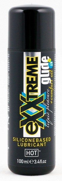 Анальная смазка на силиконовой основе Exxtreme Glide - 100 мл. - HOT - купить с доставкой в Сургуте